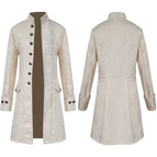 Jacquard medieval men's clothing [white]] / S