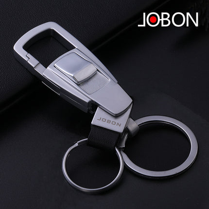 Jobon Chinese Bag Manufacturer Keychain Wholesale Men's and Women's Car Keychain Pendant Couple Creative Gift