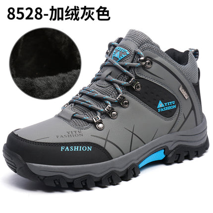 Cross-Border Recommendation for Autumn and Winter Men's Low-Top Outdoor Mountaineering and Hiking Sports Shoes, Men's Non-Slip and Wear-Resistant Work Boots