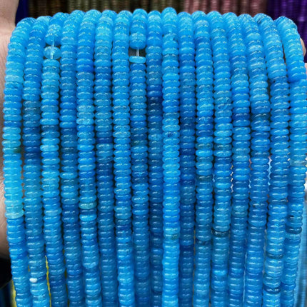 2×6 Natural Stone Colorfuled Crystal Abacus Beads Spacer Beads Beads Cross-Border Hot-Selling Jewelry DIY Bracelet Necklace
