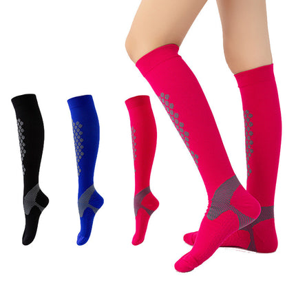 Amazon sports compression socks women summer sports professional stockings running calf socks elastic compression socks wholesale