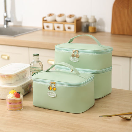 2024 Student Portable Double-Layer Lunch Box Office Worker Lunch Box with Lunch Bag Camping Travel Bag Camping Essentials