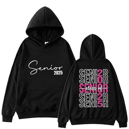 Amazon Aliexpress Export Fleece-Lined Drop Sleeve Hoodie with Letter Print on the Back Kangaroo Flap Pocket Pants Sweatshirt in Stock