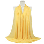 Yellow #23 / 180*70cm (Pearl chiffon)