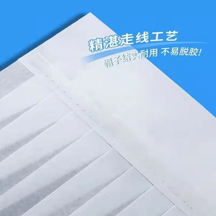 Disposable chef hat men's non-woven hotel kitchen catering special work hat oil-proof Cigarette paper hat high hat