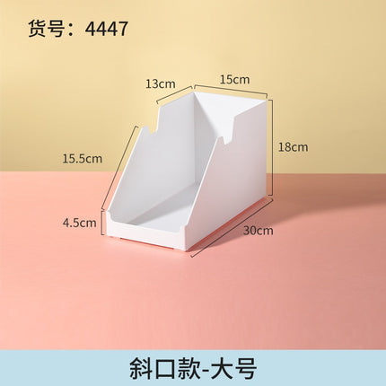 Telescopic Japanese-Style Right-Angle Storage Box Kitchen Cabinet Storage Box Removable Desktop Debris Organizer Deep Cabinet Storage Basket