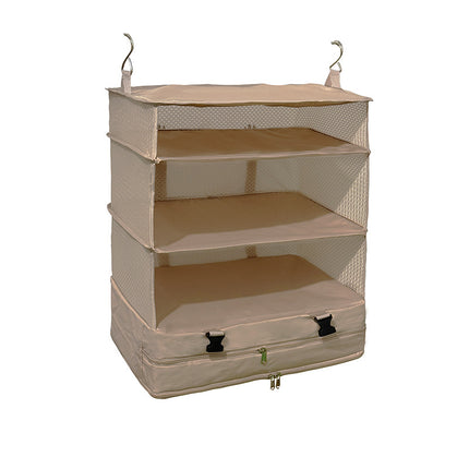 Hanging Bag Portable Storage Bag Wall-Mounted Space-Saving Travel Hanging Bag Wall-Mounted Travel Folding Wardrobe Storage