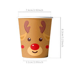 New christmas paper cup d-10pcs