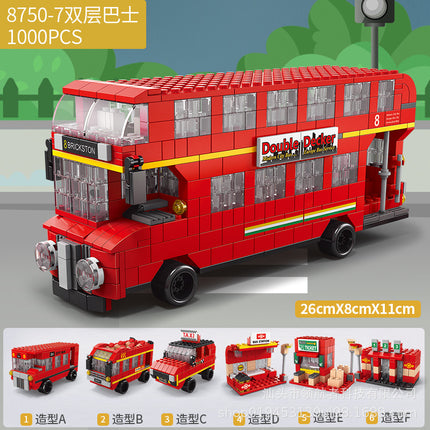 Building Blocks Children's Assembled Toys Educational Girls Boys Lele Brothers 8742 Series Compatible with Lego Cross-Border