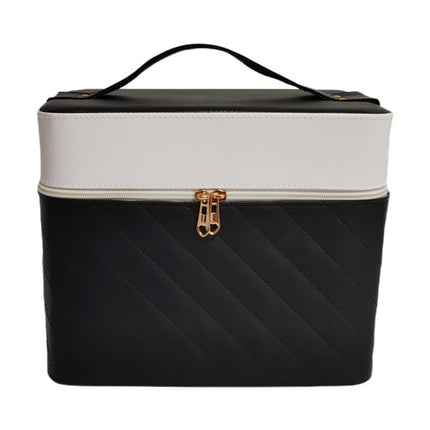 Factory wholesale portable cosmetic bag cotton PVC beauty nail beauty eyelashes and other cosmetics storage bag