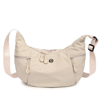 Cross-Border 2025 New Versatile Croissant Bag Crossbody Bag Large Capacity Bag Single Shoulder Armpit Bag Trendy