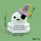 Purple magic hat ghost