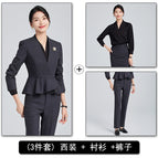 Gray suit + shirt + pants / S