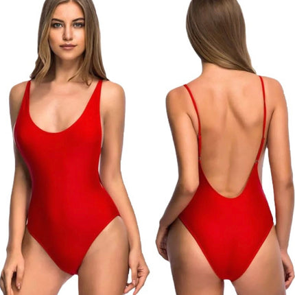 Europe and the United States sexy hot girl jumpsuit beach swimsuit cross-border one-piece swimsuit Amazon hot explosions wholesale factory