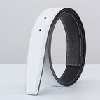 3.2 black/white (double-sided lychee pattern car white line) / 105cm