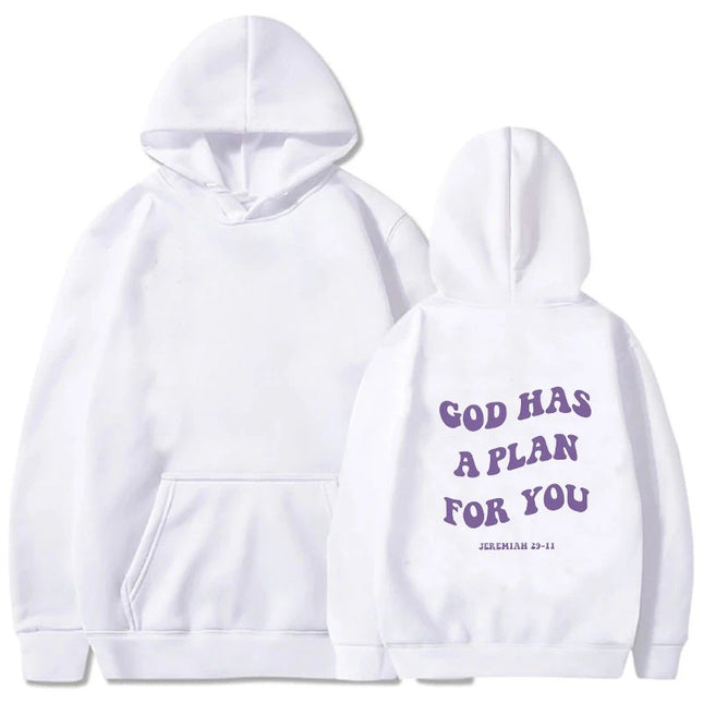 2023 Amazon Foreign Trade Women's Velvet Sweatshirt Plain Letter Print Kangaroo Pocket Drawstring Printed Hoodie