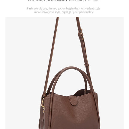 PU Boston Bag Women Crossbody 5 Colors Retro / Sac Boston Femme PU Bandoulière 5 Couleurs Rétro