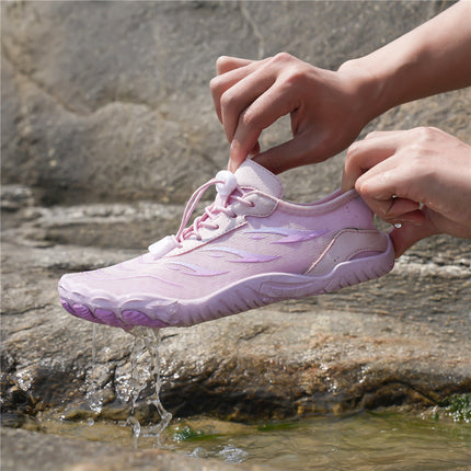 Camping Outdoor Water Shoes for Men and Women, Five-Toe Quick-Dry Water Shoes for Couples, Hiking, Fitness, Yoga, Swimming