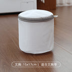 Gray thin plastic head bra bag 15*17cm