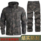 821 spring and autumn water-repellent jacket [green camouflage color] / 165