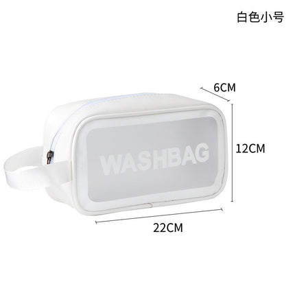 Cosmetic Bag in Ins Style, Large Capacity Women's Makeup Bag, Waterproof Toiletry Bag, Portable Travel Storage Bag, Popular Ins Style