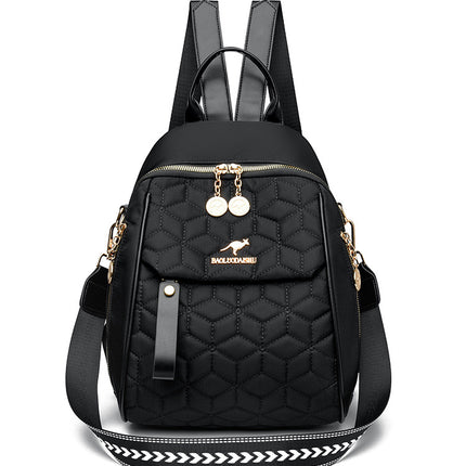 Cross-border New Women's Bag 2025 Casual Korean Women's Oxford Backpack Fashion Urban Commuter Travel Backpack