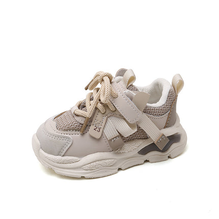 Girls' sneaker Spring and Autumn new boys' sneaker children's mesh clunky sneakers girls' running shoes fashionable children's shoes