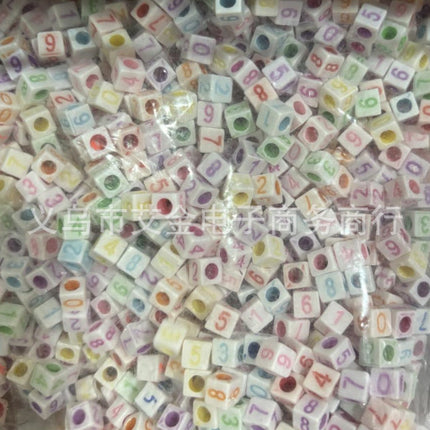 Plastic Washed Marine Series Shell Starfish Small Fish Kids Toy Beaded Bracelet Necklace Beaded Accessories Wholesale