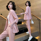 Pink two piece set / M(recommended 40-50kg )