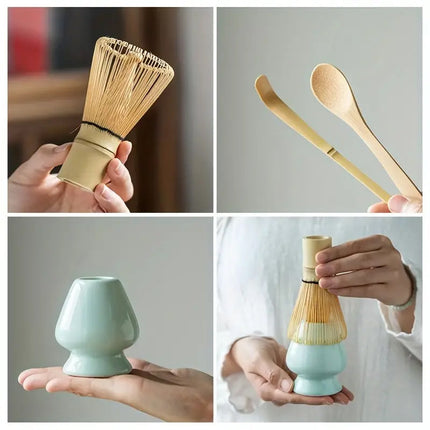 Tea-style Japanese-style Baibenli Matcha Tea Brush Matcha Tool Tea-style Song Dynasty Tea-ordering Gift Box suit Matcha Bowl