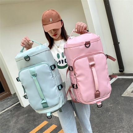 New Style Backpack, Portable Large-Capacity Lightweight Travel Bag, Backpack, Fitness Bag, Cross-Border Bag, Portable Storage