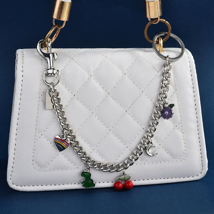 Summer All-match Ins Bag Pendant Women's Cross-border Popular New Fashion Chain Crossbody Internet Celebrity Square Bag Chain