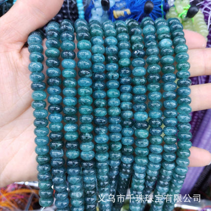 5X8Mm Natural Stone Agate Spacer Beads Abacus Beads Spacer Beads Loose Beads Handmade DIY Necklace Bracelet Jewelry Batch