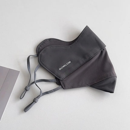 Summer outdoor sunscreen ice silk mask sunshade face small three-dimensional eye angle anti-ultraviolet ice silk mask