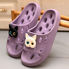 3048 purple-leaking mop-black and white cat / 36-37 (one size smaller)