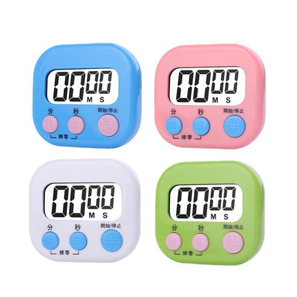 Countdown Timer Milk Tea Shop Kitchen Timer Timer Stopwatch Students Loud Timing Alarm Clock Electronic Reminker
