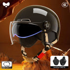 One size fits all / 3c obsidian black [short external double mirror] heatmax four-season detachable ear protection
