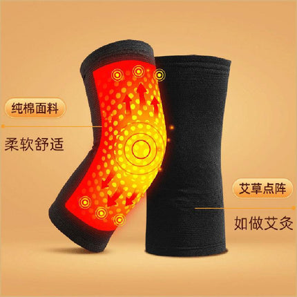 Wormwood winter heating warm extended knee warm old cold leg indoor Four Seasons cold leg protection Wormwood knee