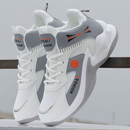 Men's Shoes New Spring Running Shoes Men's All-match Fashion Youth sneaker Non-slip Wear-resistant Student Ball Shoes