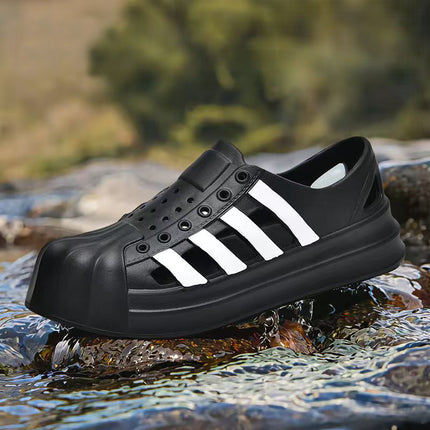 Shell head hole shoes men and women new couple's trail shoes sandals and slippers non-slip wading outdoor beach shoes wholesale
