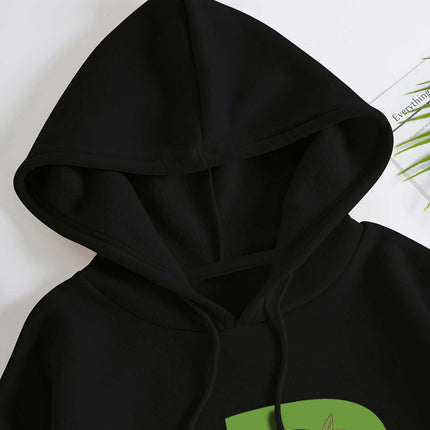 Fashion Joker Hoodie College Style Alphabet Print