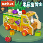 Rabbit fruit and vegetable sales truck