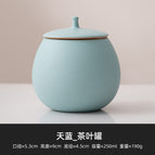 No specifications / Sky blue_tea pot