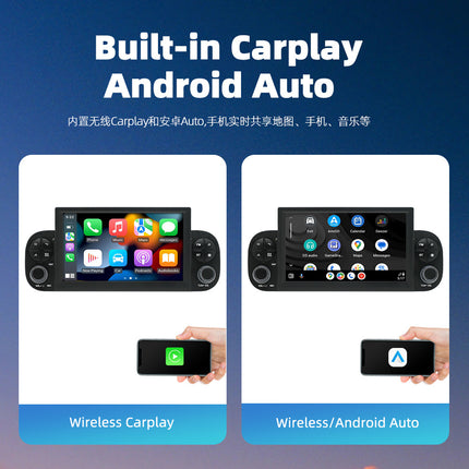 Suitable for Fiat Panda car Android navigation Bluetooth wireless carplay player large screen all-in-one machine