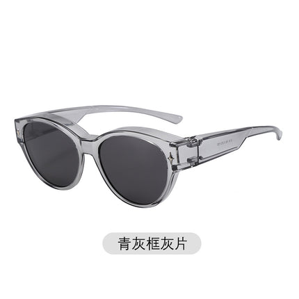 New TR Coated Fashion Sunglasses Polarized Sunglasses Myopia Glasses UV Protection Driver Driving Glasses 519