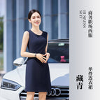 Ladies-Navy dress / S