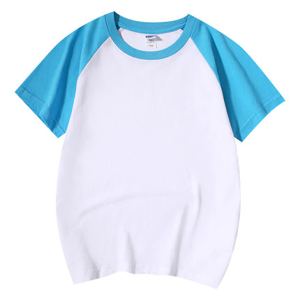 Nezha and Ao Bing Style Pure Cotton T-Shirts, Round Neck Cultural Shirts, Class Uniforms, Kindergarten Group Wear, Casual and Versatile