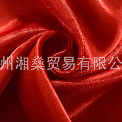 2025 new products home decoration living room bedroom modern simple multi-color optional five beauty satin bottom yarn finished curtain fabric