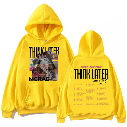 Tate Mcrae the Think Later World Tour 2024 Tour Hoodie Haraj