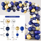 Blue balloon set 019